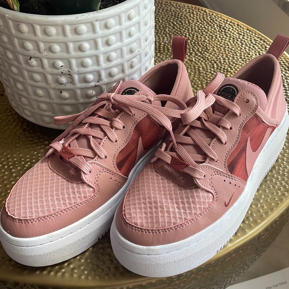 New Nike court vision platform sneakers